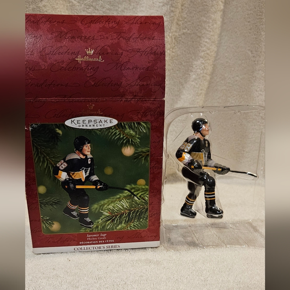 JAROMIR JAGR HALLMARK ORNAMENT